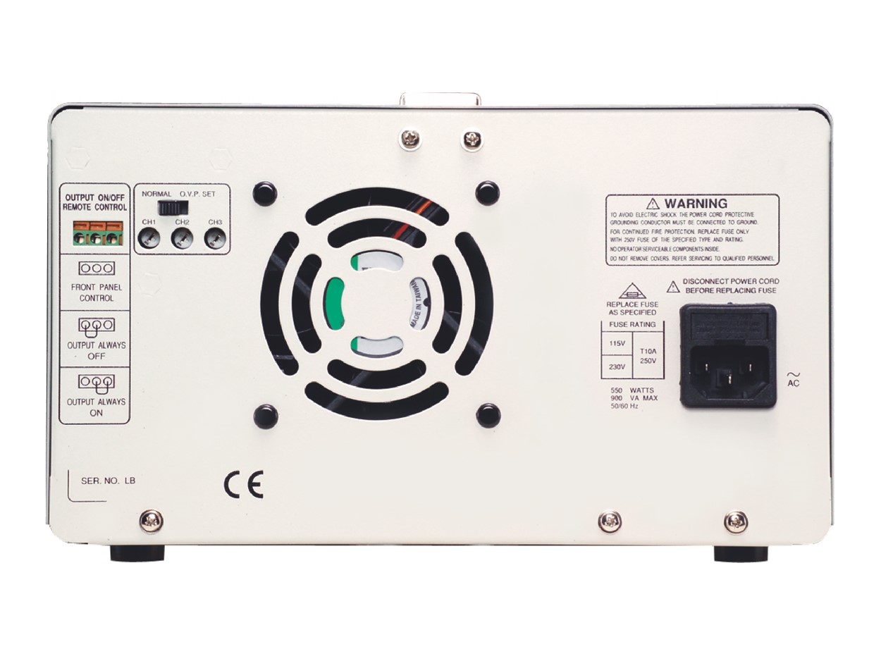 SPD-3606 3채널 스위칭 DC 전원 공급기 (듀얼 레인지, 375W), GWINSTEK