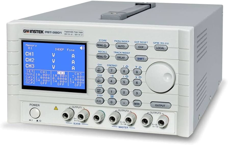 중고 PST-3201  DC파워서플라이 3채널 리니어 DC 전원 공급기 96W